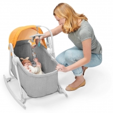 Шезлонг-гойдалка 5 в 1 Kinderkraft Unimo Forest Yellow